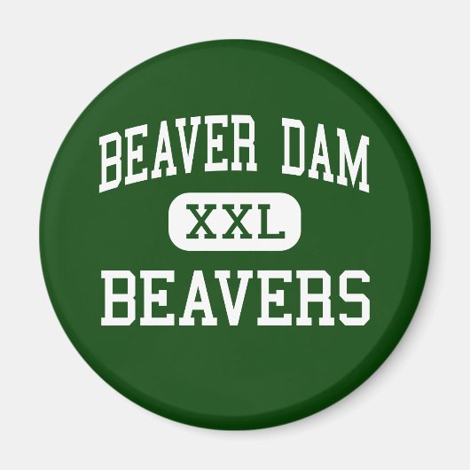 Aimant Barrage Beaver - Castors - Haut - Barrage Beaver W (Devant)