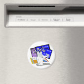 Aimant Barre de laboratoire orthographiée avec des élémen (In Situ (Lave-vaisselle))