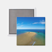 Aimant Barre De Sable Et Dhow | Ibo Island, Mozambique (Recto/Verso)