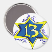 Aimant Barre MItzvah (Recto/Verso)