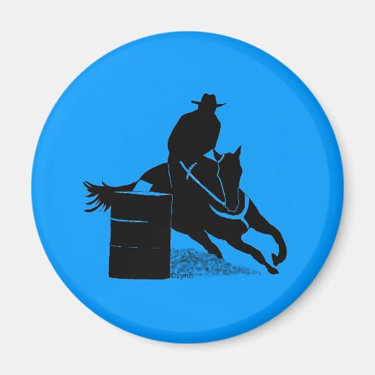 Aimant Barrel Racer 200 (Devant)