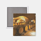 Aimant Barres de chêne dans la cave du Domaine Comte (Recto/Verso)