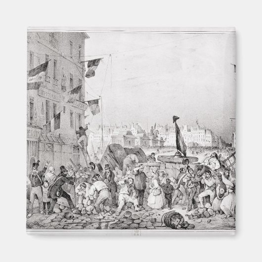 Aimant Barricade de la rue Dauphine (Devant)