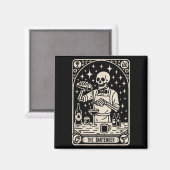 Aimant Bartender Tarot Card Halloween Mixologue Barm (Recto/Verso)