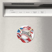 Aimant Baseball américain (In Situ (Lave-vaisselle))