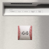Aimant Baseball avec numéro personnalisable (In Situ (Lave-vaisselle))