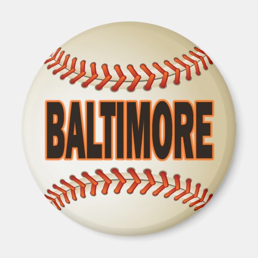 AIMANT BASEBALL BALTIMORE (Devant)