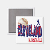 AIMANT BASEBALL CLEVELAND (Recto/Verso)