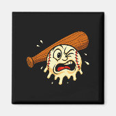 Aimant Baseball Drip Team For Boys Ice Cream Cool  (Devant)