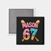 Aimant Baseball goutte de glace Mason 67 (Recto/Verso)