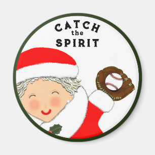 Aimant Baseball Noël Stocking Stuffers