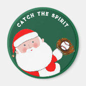 Aimant Baseball Noël Stocking Stuffers (Devant)