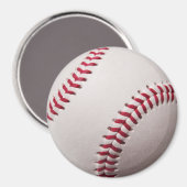 Aimant Baseballs - Personnaliser Baseball Arrière - plan  (Recto/Verso)