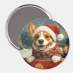 Aimant Basenji Dog Roller Dessous de verre Noël