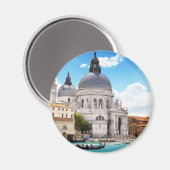Aimant Basilique de Père Noël Maria à Venise, Italie (Recto/Verso)