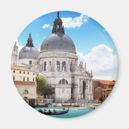 Aimant Basilique de Père Noël Maria à Venise, Italie (Devant)