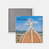 Aimant Basilique du Duomo - Florence, Toscane, Italie (Recto/Verso)