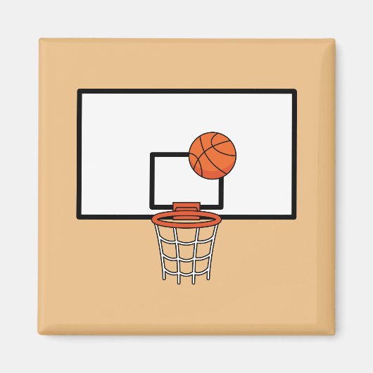 Aimant Basket-ball (Devant)