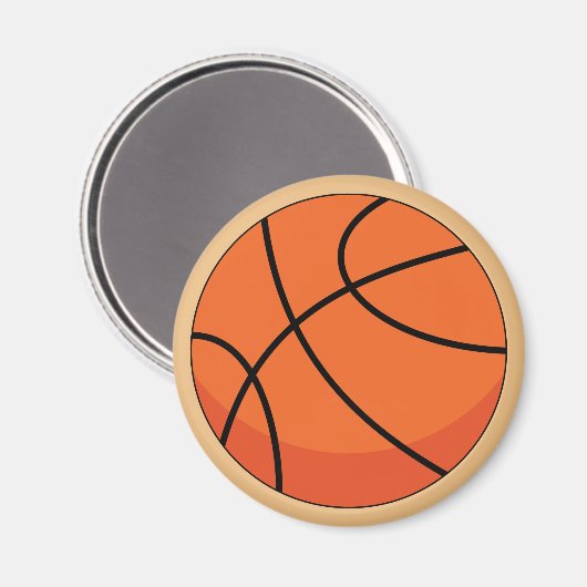 Aimant Basket-ball (Recto/Verso)