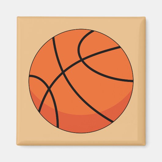 Aimant Basket-ball (Devant)