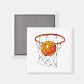 Aimant Basket-ball (Recto/Verso)
