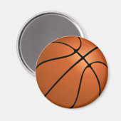 Aimant basket-ball (balle) (Recto/Verso)