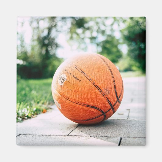 Aimant Basket-ball cadeau (Devant)
