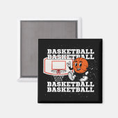 Aimant Basket-ball - Cerceau (Recto/Verso)