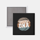 Aimant Basket-ball C'est dans mon Adn 1 (Recto/Verso)
