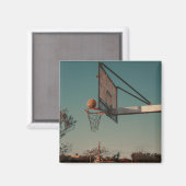 Aimant Basket-ball cool (Recto/Verso)
