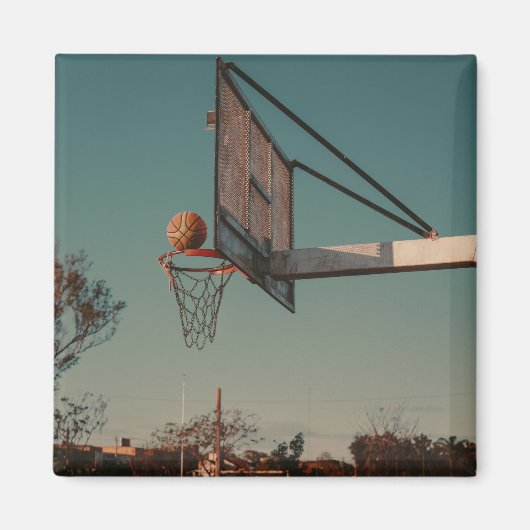 Aimant Basket-ball cool (Devant)