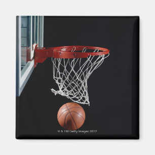 Aimant Basket-ball dans le cercle