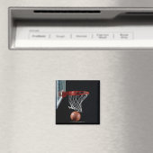 Aimant Basket-ball en cerceau (In Situ (Lave-vaisselle))