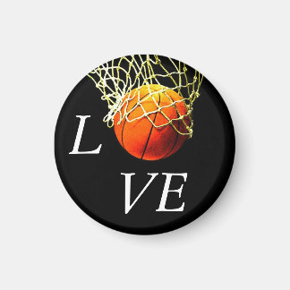 Aimant Basket-ball I Love