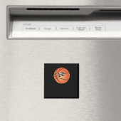 Aimant Basket-ball Numéro 12 (In Situ (Lave-vaisselle))