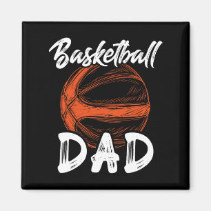 Aimant Basket-Ball Papa Pour Hommes Famille Correspondant