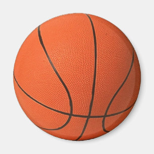 Aimant Basket-ball réaliste et cool