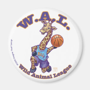 Aimant Basket-ball WAL
