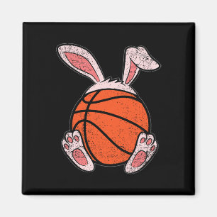 Aimant Basket de Pâques Lapin Amoureux Oreilles Ball Cute