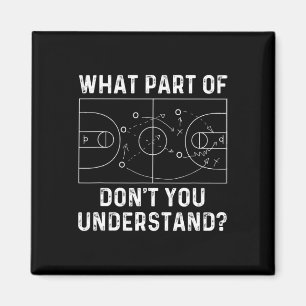 Aimant Basketball entraîneur s'amuser quelle partie de Do
