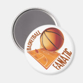 AIMANT BASKETBALL FANATIQUE (Recto/Verso)