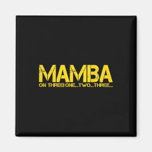 AIMANT BASKETBALL HOOP CHAMPION MAMBA SUR TROIS MOTIVATIO
