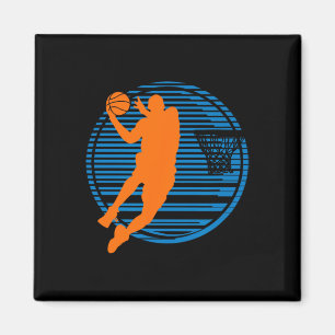 Aimant Basketball Jeu Dunk Joueur Court Sport Ball Team