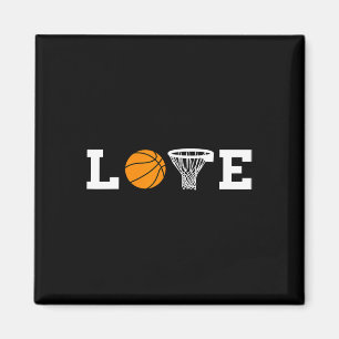 Aimant Basketball Love Basket Baller Jouer Basketball S