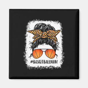 Aimant Basketball Maman Bleached Messy Joueur Bun Maman M