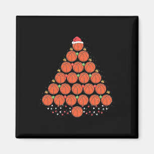 Aimant Basketball Noël Arbre tenue Noël Noël
