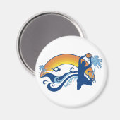 Aimant basketball. summersetz. (Recto/Verso)