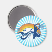 Aimant basketball. summersetz. (Recto/Verso)