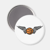 Aimant basketball. tribal. (Recto/Verso)