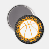 Aimant basketball. tribal. (Recto/Verso)